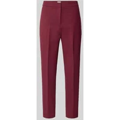 Broek van viscosemix met persplooien