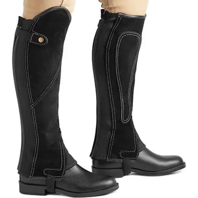 Mini leren chaps Lexhis Comfort