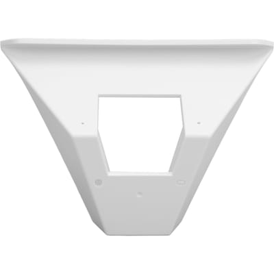 Muurmontagebeugel Enkellaags Stabiele Structuur Lichtgewicht ABS Opbergplank Standaard voor Mesh Router V2 white