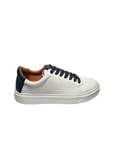 albcldm-9010-wad Alexander Smith Wit leder voor heren
