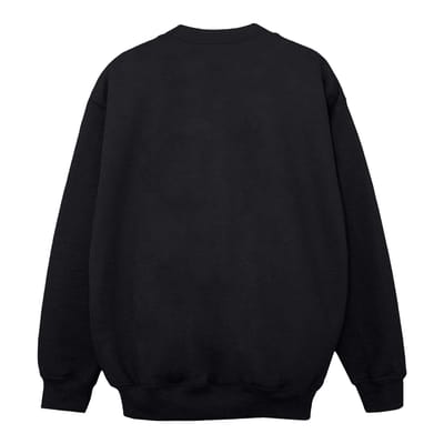Harry Potter Meisjes Zweinstein Huizen Katoenen Sweatshirt (Zwart)