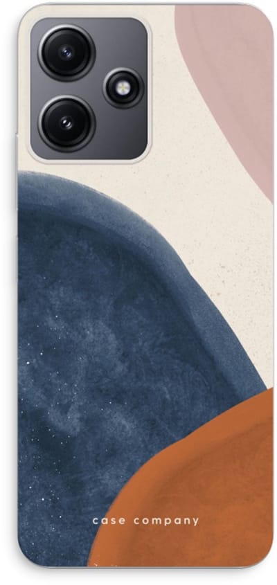 Case Company® - Hoesje geschikt voor Xiaomi Redmi 12 hoesje - Geo #1 - Soft Cover Telefoonhoesje - Bescherming aan alle Kanten en Schermrand