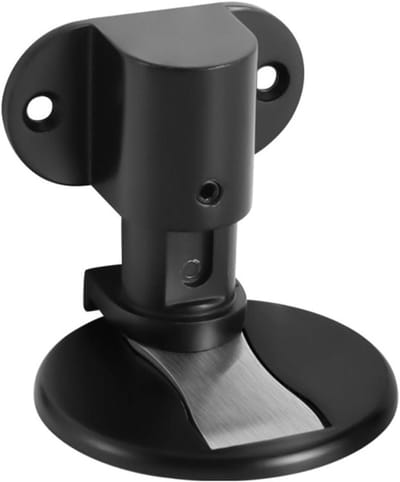 Magnetische Deurstopper - Deurvanger Deurhouder - Muur Beschermen - Zonder Boren - Verstelbaar - Zwart