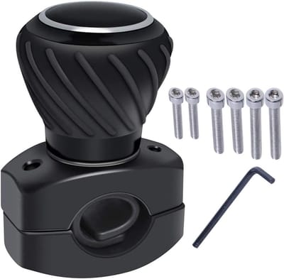 Stuurwiel Spinner Knop Kit voor Tractoren en Oogstmachines - Universele Stuurknop voor Verbeterde Grip en Controle