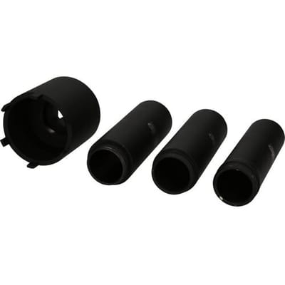 KS Tools 460.5620 Set steekmoeren met 3 geleidebuizen voor Mercedes, Ø 63 mm, 4-delig