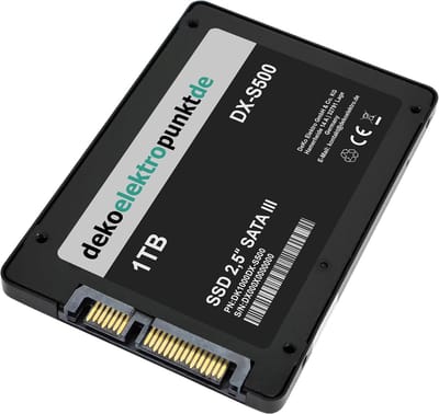 Interne SSD - Opslag Schijf - Snellere Prestaties - TRIM Ondersteuning - 1TB - Zilver