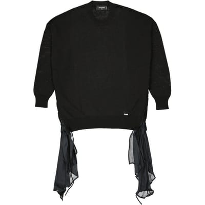 Dsquared² Zwarte Katoenen Sweater