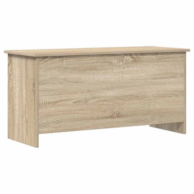 vidaXL - Opbergkist - Sonoma - Eiken - 100 - x - 40 - x - 50 - cm - Bewerkt - hout