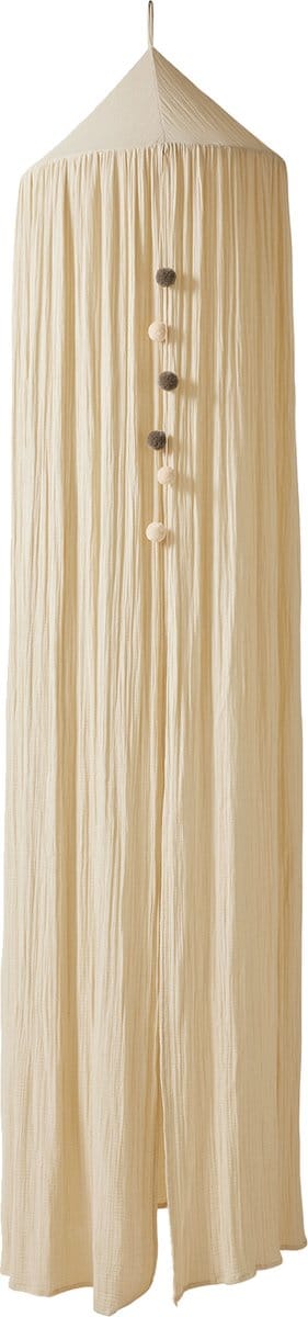 Vertbaudet Katoengaas bedframe EAU DE ROSE