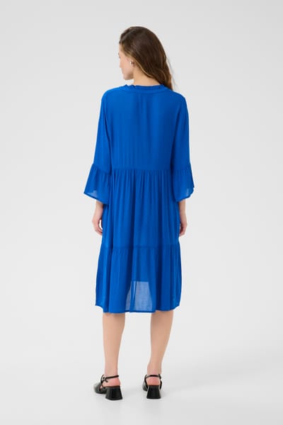 Jurk KAmarianah A-shape blue