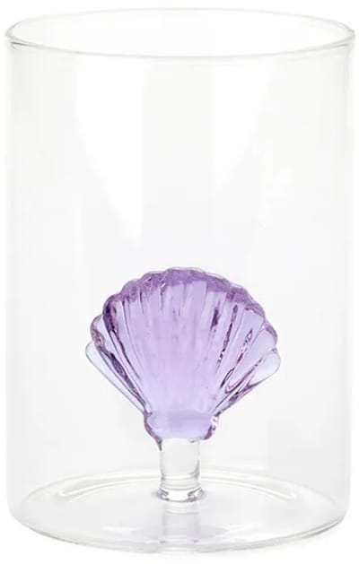 Balvi Atlantis Shell Glas 300 Ml Paars
