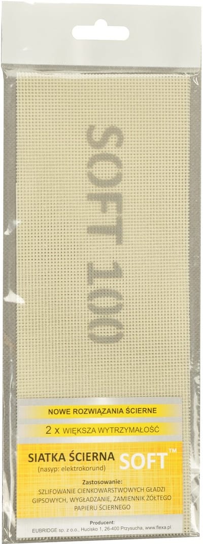 EUbridge Serie - Schuurgaas Soft - 105x280mm - Korrel 120 - Dubbelzijdig