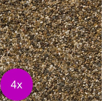 Vdl Aquariumgrind 1-2 Mm - Aquarium - Siergrind - 4 x 2.5 kg Donker