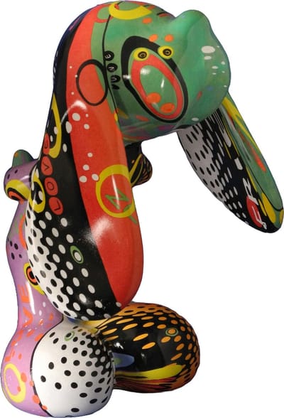 Jacky Zegers Beeld Dani Patern - limeted edition JZP40-30 cm