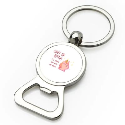Akyol - unicorn cadeau - flesopener - Unicorn - eenhoorn verjaardag - met opdruk - verjaardag cadeaum - leuke grappige - cadeau voor hem en haar - met tekst - 9 bij 3 cm