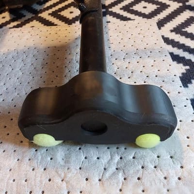 Fiets Trainer Voeten - Indoor Stabiliteit - Comfortabel Fietsen - Activeert Kernspieren - 4 Stuks - Zwart