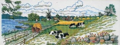 Borduurpakket Dijkzicht - Eva Rosenstand