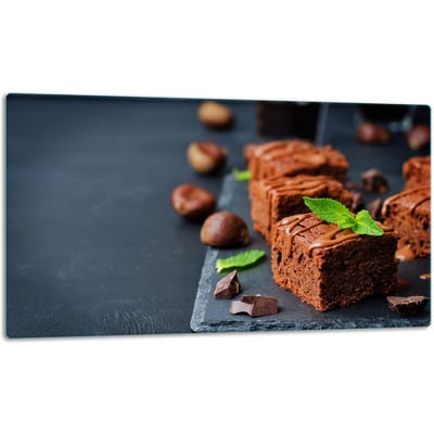 TMK ArtDeko - Snijplank - Inductie - Glazen Beschermplaat - 52x30cm