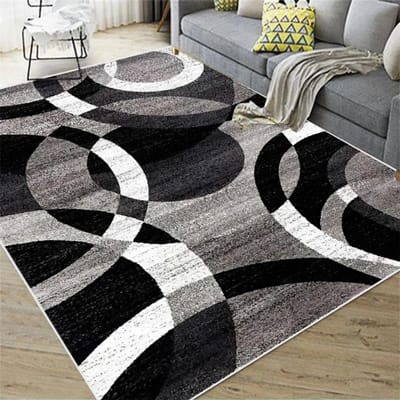 Noords Abstract Tapijt Woonkamer Slaapkamer Keuken Eetkamer Vloermat Woondecoratie Geometrisch Groot Oppervlak Vloermat 80*120cm