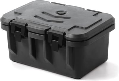 Contenant isotherme pour la restauration, thermos alimentaire, hermétique, PEHD GN1/1 200mm 200 mm