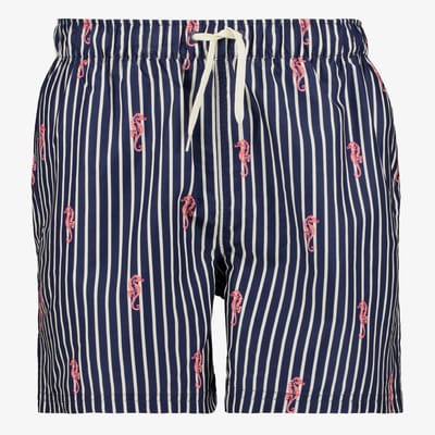 Osaga heren zwemshort gestreept blauw - Maat S - Zwembroek