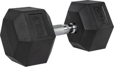 VirtuFit Hexa Dumbbell Pro - 40 kg - Hexagon Dumbbell - Krachttraining - Per Stuk