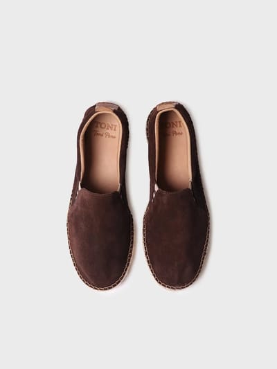 Suède espadrille voor heren | MARTI