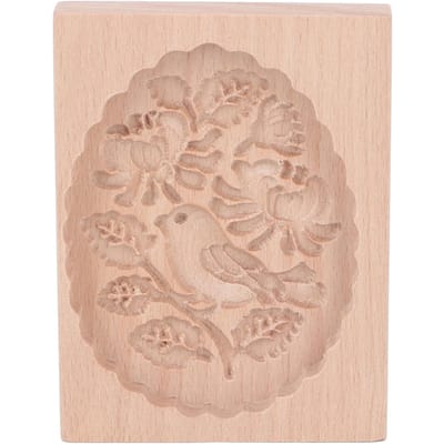 Moule à biscuits en forme d'animaux, joli tampon à biscuits en bois vif, démoulage facile et en douceur