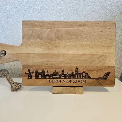borrelplank beukenhout skyline Bergen op Zoom 49 cm