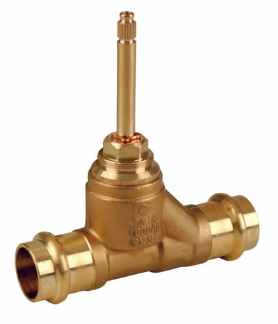 Seppelfricke SEPP UP Rechte zitting ventiel met lange spindel en SPS® persaansluiting b/b d15 (DN15) Type 2721.01, tw0035219