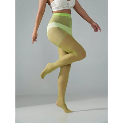 1 Paar Dames Donkergroene Fijne Panty Hoge Taille Elastisch Nylon Panty Ultra Dunne Transparante Rekbare Kousen Voor Feest S beige