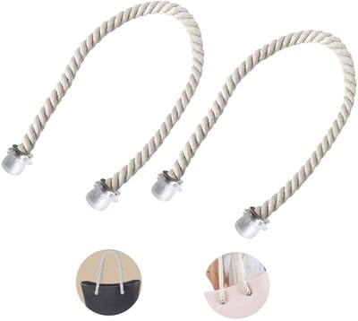 Dailygoods- Handvat Vervangend - Waterdicht - Hoogwaardige Katoen/Linnen - 65 cm - Handtas Accessoire - Eenvoudig te Installeren