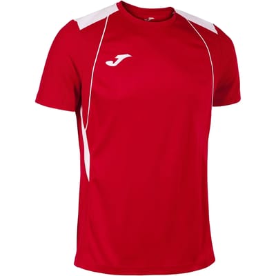 Joma Championship Vii T-shirt Met Korte Mouwen Rood 4-5 Years Jongen