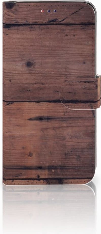 Samsung Galaxy A10 Book Style Case Old Wood