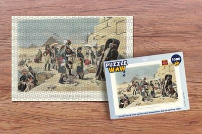 Puzzel Illustratie van Napoleon Bonaparte die in Egypte staat - Legpuzzel - Puzzel 1000 stukjes volwassenen