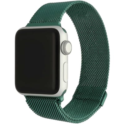 2+1 | Apple Watch Bandje Solaro - Milanese - Donkergroen