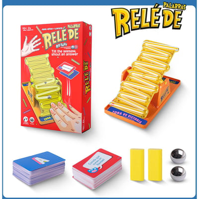 Kantel Duel Strijdbasis Interactieve Wip Tafelspel Inclusief Fysische Balans Uitdaging Perfect Ideaal voor Familie Entertainment / Sociale Bijeenkomsten yellow
