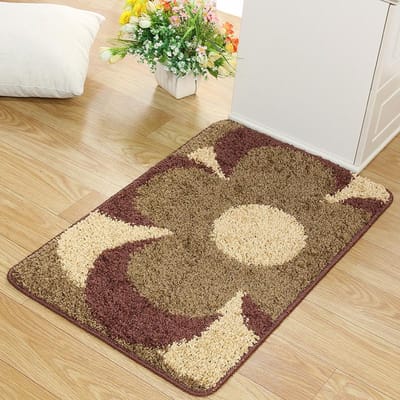 Vloermat Gebogen Garen Entree Deurmat Slaapkamer Absorberende Vloermat Badkamer Antislip Mat 60*90cm