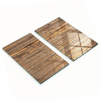 Glazen snijplanken met afbeeldingen, houten wanddecoratie, 2x30x52 cm