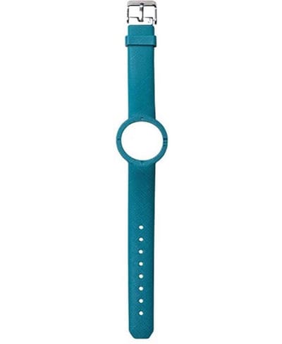 JU'STO J-WATCH siliconen bandje Pure Teal - GRANDE