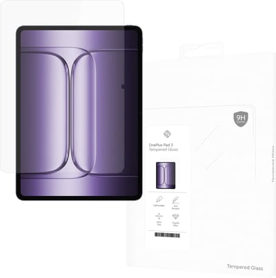 Cazy screenprotector geschikt voor OnePlus Pad 3 - Screenprotector Tablet Glas