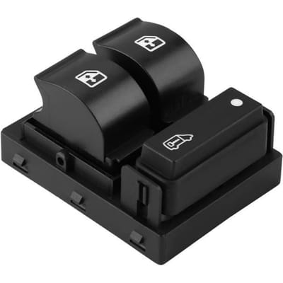 MAG Bouton d'interrupteur de fenêtre électrique pour Citroën Relay Fiat Doblo Ducato Peugeot Boxer 735421419 7686514581155