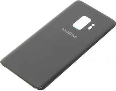 Achterkant Glas Geschikt voor Samsung Galaxy S9+ â€“ Zilver