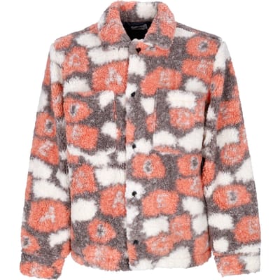 Romie Sherpa-jas voor heren oranje oxide multi