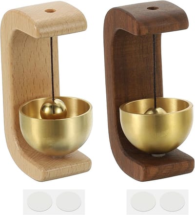 Houten Deurbel met Jingle Bells voor Winkel en Huisdeur