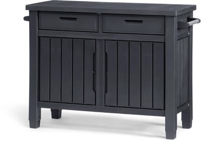Keter Unity XL Barbecuetafel met lades - 207L - 134x51,7x89,6cm - Antraciet