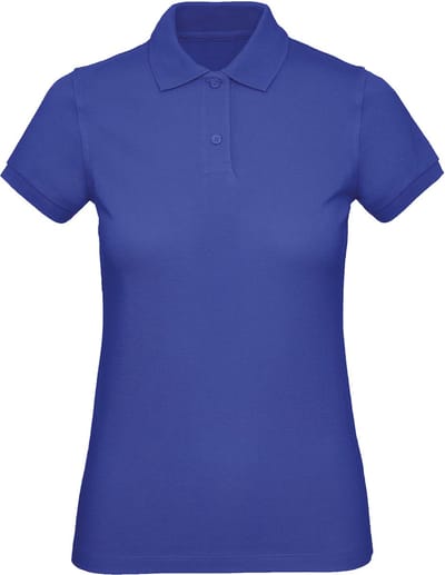 B&C Ladies' organic polo shirt CGPW440 - Cobalt Blue - L