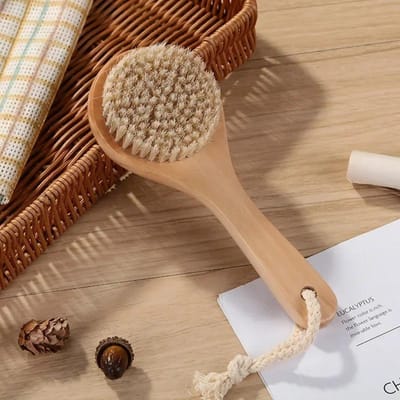 1/2 In 1 Droge Huid Lichaamsmassage Borstel Natte Borstel Dode Huid Verwijderaar Anti Cellulitis Exfolieert Bloedcirculatie