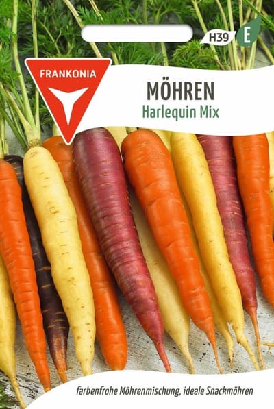 Wortel, Harlequin Mix F1 - Groentezaden, wortelzaden, zaden
