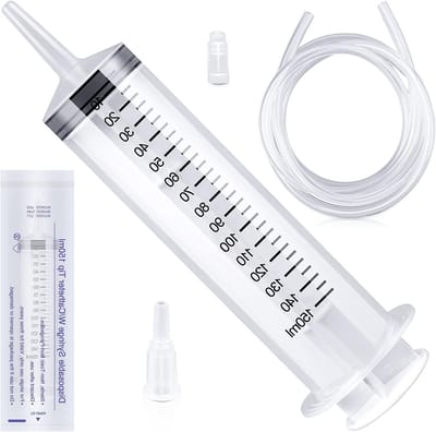 Herbruikbare Plastic Spuit voor Olie, Lijm en Experimentele Toepassingen - 150ml, 250ml, 350ml, 550ml, Ideaal voor Huisdierenvoer en Industrieel Gebruik